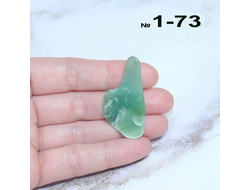 Нефрит натуральный (галтовка) Иркутск №1-73: 5,0г - 40*21*5мм