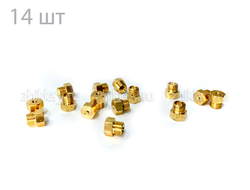 Комплект жиклеров для колонок Zanussi Fonte GWH 12 (пропан)