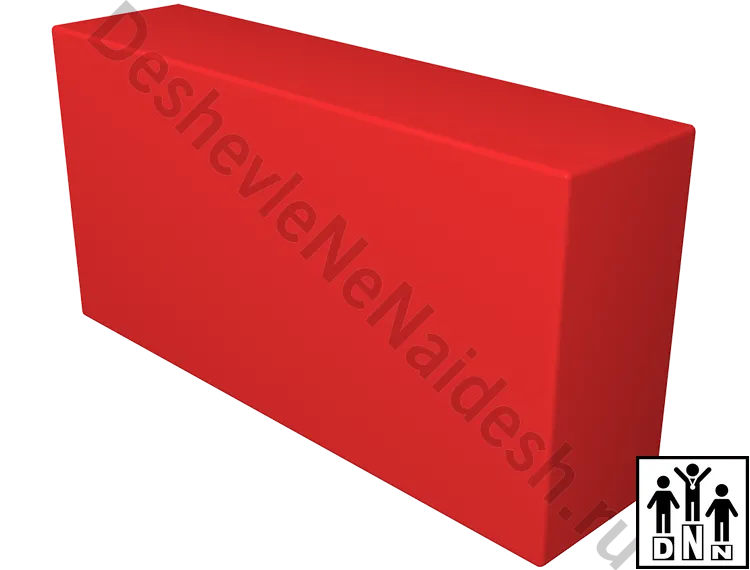 Мягкий модуль прямоугольник 600х300х150