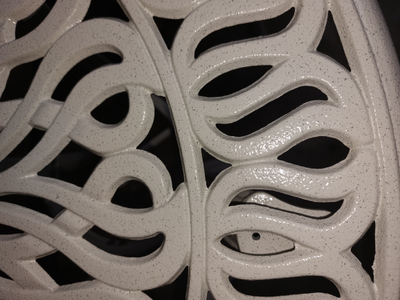 Литой обеденный комплект Rimini белый