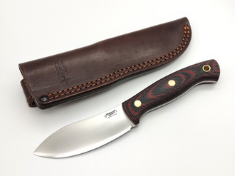 Нож Nessmuk Nord Hunter сталь VG10 красно-черная микарта