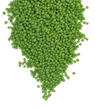 217 Драже зерновое взорванные зерна риса в цв. кондитерской глазури (Жемчуг зеленый 2-5 мм)