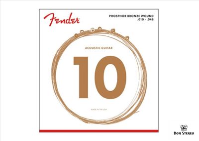 Фото струн FENDER STRINGS NEW ACOUSTIC 60XL, купить струны на сайте domstereo.ru