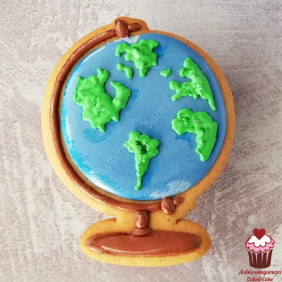 Трафарет+форма "Глобус" 11,5см