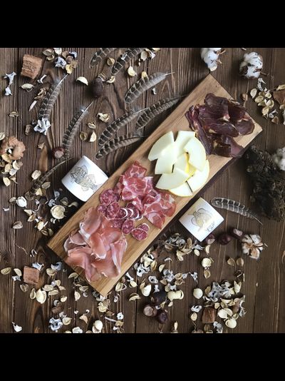 Доска для подачи, дуб, светлая