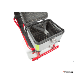 Электротрицикл Wanshida DOUHAO 60V 800Вт черно-бело-красный