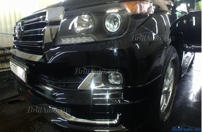 Комплект рестайлинга Toyota Land Cruiser 200 из 2007-2015 в 2016+ (Минимальный)
