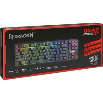 Клавиатура Redragon USAS USB черный