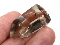 Кварц дымчатый, кристалл полированный, Бразилия (34*20*13 мм, 14 г) №36319