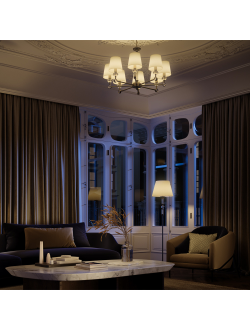 Напольный светильник (торшер) Riverside, MOD018FL-01CH