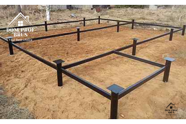 Строительство фундамента