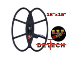 18 "x15" SEF-i otsimispeavalged V3i / DFX / MXT / M6 detektoritele