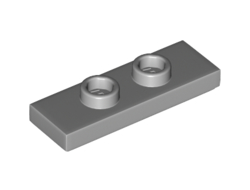 Plate, Modified 1 x 3 with 2 Studs Double Jumper, Light Bluish Gray (34103 / 6211969)