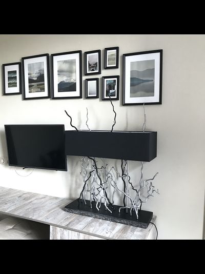 Декоративная дизайнерская лампа настольная forest