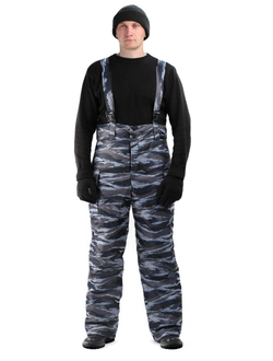 Брюки мужские "Охрана" зимние кмф серый "вихрь"