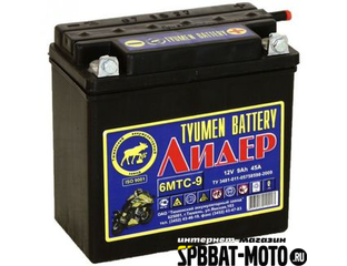 SPBBAT.RU Купить Аккумулятор TYUMEN BATTERY 6МТС-9 Лидер (Тюменский ...