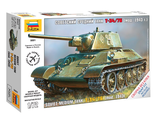 Сборная модель: (Звезда 5001) Советский средний танк Т-34/76 (мод. 1943 г.)
