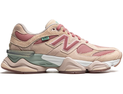 New Balance 9060 Розовые (Экозамша) фото