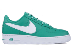 Nike Air Force 1 Low White Green (Белые) Арт 20 фото