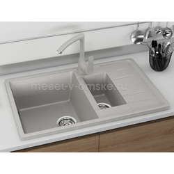 ШММ205 Мойка врезная "U-205". Размер: 770Х495.