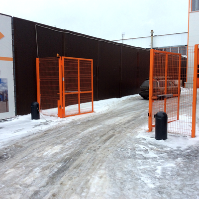 Chain-barrier15-base Комплект цепного шлагбаума /15,5 метров/