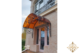 Кованый козырек, Новоглаголево