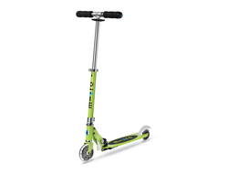 Самокат Micro Sprite Лаймовый LED