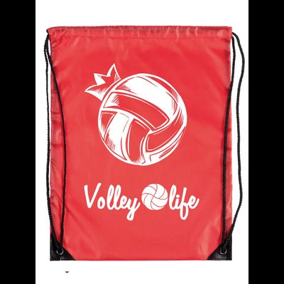 РЮКЗАК КРАСНЫЙ  &quot;МЯЧ РИСОВАННЫЙ&quot;