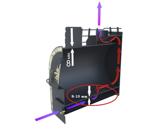 Печь банная Цезарь-печи Василиса