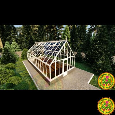 Базовая комплектация теплицы ЛАНКАСТЕР SL размером 4000 х 9000 мм