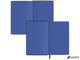Ежедневник недатированный А5 (138×213 мм), BRAUBERG VISTA, под кожу, гибкий, 136 л., «Blue flowers». 112013