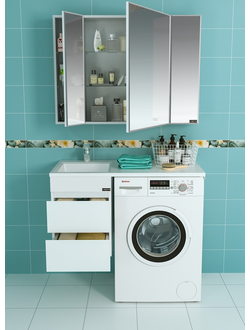 Раковина над Стиральной Машиной