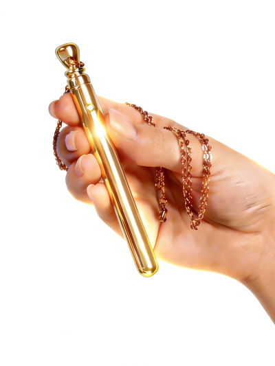 WR-0170-G Вибромассажер GENIE FLIRTING PEN L 106 мм D 9,5 мм, 8 режимов вибрации