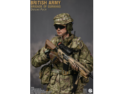Боец бригады гуркхов Британской армии - Коллекционная ФИГУРКА 1/6 British Army Brigade of Gurkhas Deluxe Pack (26068) - Easy&Simple