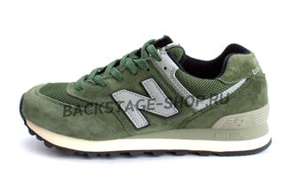 Кроссовки New Balance 574 Green сетка