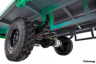 Платформенная тележка электрическая RuTrike БАЗА