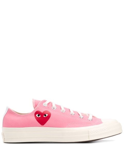 Кеды Converse Comme Des Garcons розовые низкие