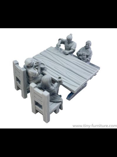 Обедающие крестьяне