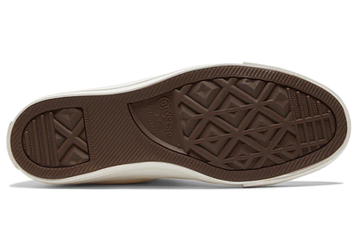 Кеды Converse Chuck 70 Cozy Utility зимние белые высокие