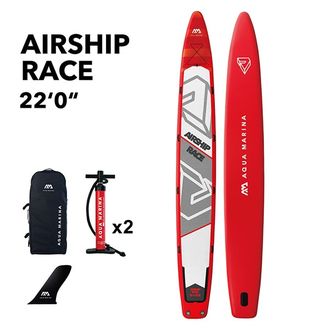 SUP BOARD НАДУВНОЙ AQUA MARINA AIR SHIP 21'98" (ДВУХСЛОЙНАЯ) S22