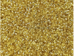 toho 15/0 22 Silver- Transparent Silver Lined Lt Topaz / Прозрачный светлый топаз с серебряной л