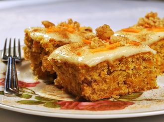 HAVUÇLU KREMALI KEK - Хавучлу кремалы кек - Морковный кекс с кремом