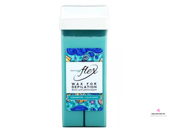 Воск теплый в картридже  ITALWAX  FLEX " Аквамарин" 100 мл