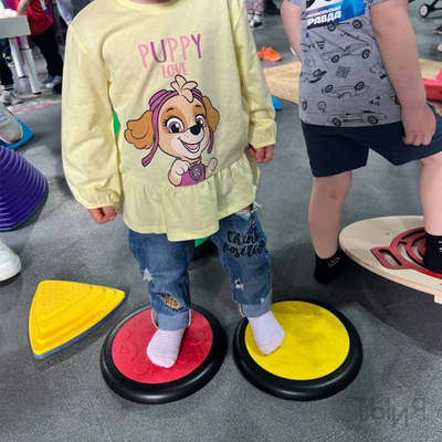 Тактильные круги пластиковые