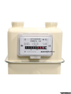 Счетчик газа Газдевайс NРM- G-4 левый правый ОМЕГА термокоррекция уличный 2022г.