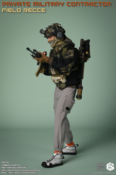 Наемник-разведчик (лимитированная версия) - Коллекционная ФИГУРКА 1/6 scale Private Military Contractor Field Recce (26055S) - Easy&Simple