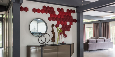 Гипсовая панель CUBE platinum артикул E-0030