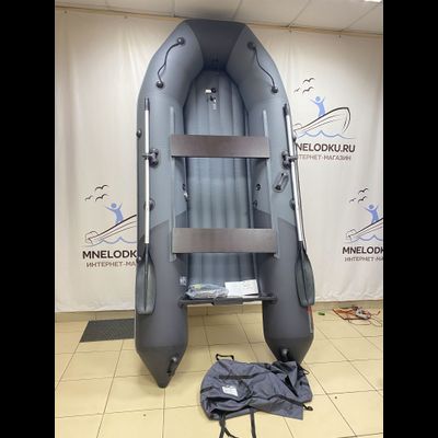 Моторная лодка Таймень NX 3200 НДНД графит/черный (уценка)