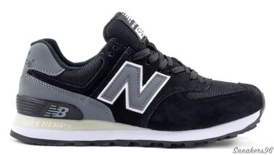 New Balance 574 Женские Black/white (36-40)