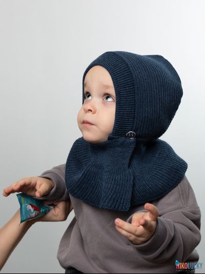 Шапка-шлем 24201-01 х/б подклад, джинс 44-46